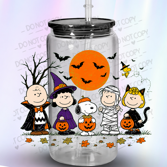 P-Nuts  Gang Halloween Trick or Treat This is a UV DTF Decal