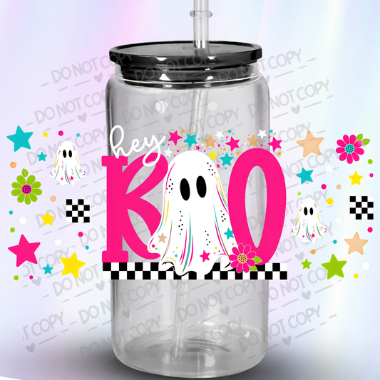 Hey Boo 16 oz UV DTF Wrap