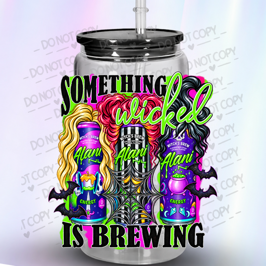 Something Wicked Brewing Alani UV DTF Decal