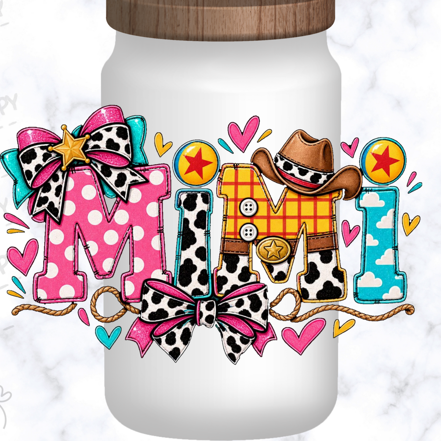 Toy Story Mimi UV DTF Decal