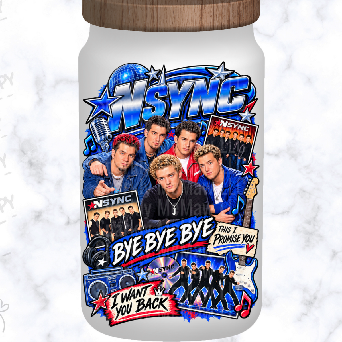 NSYNC Boy Band Tribute This Is A UV DTF Decal