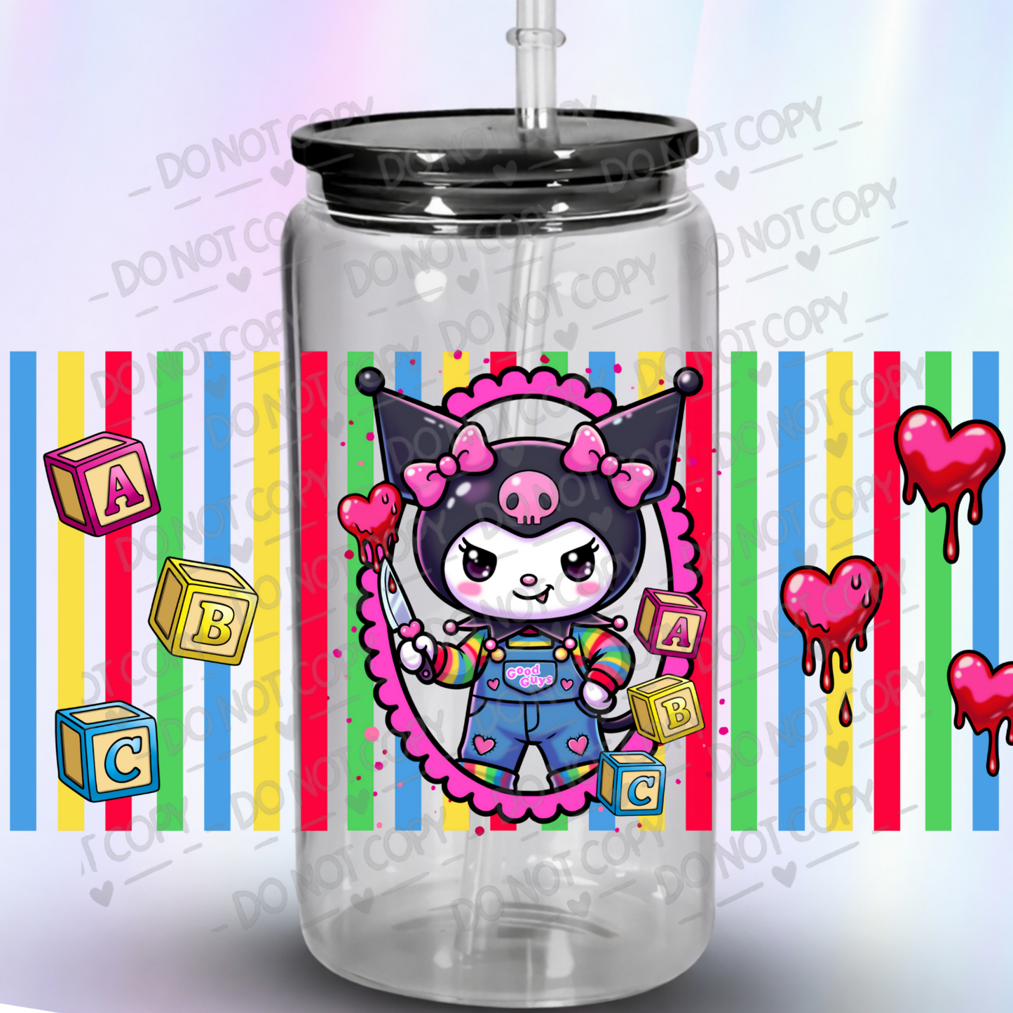 Kuromi Chucky Good Guys UV DTF Wrap