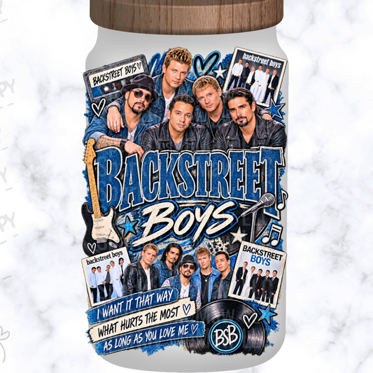 Backstreet Boys Fan Collage UV DTF Decal