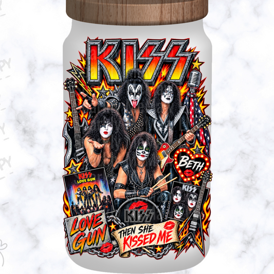 KISS Band Rock Collage UV DTF Decal