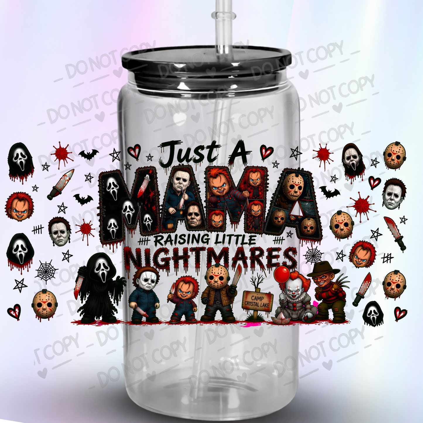 Mama Raising little nightmares Wrap