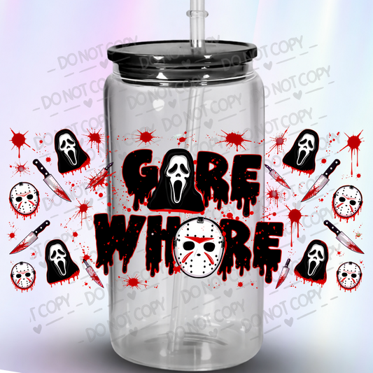 Gore Whore Horror Icons Wrap