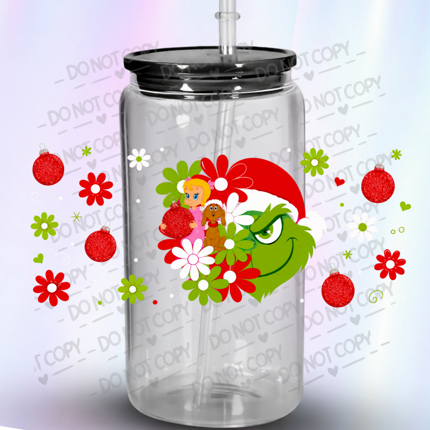 Grinch Cindy Lou Christmas Wrap (both sizes)