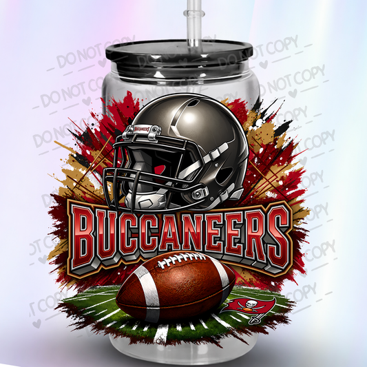 Tampa Bay Buccaneers Helmet Football UV DTF Decal