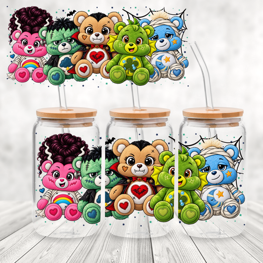 Care Bears Halloween Costumes This is a UV DTF 16 oz Wrap