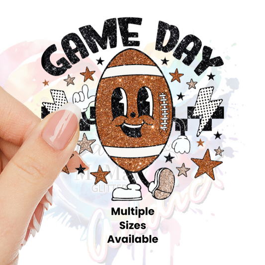 Game Day - Football UV DTF Decal