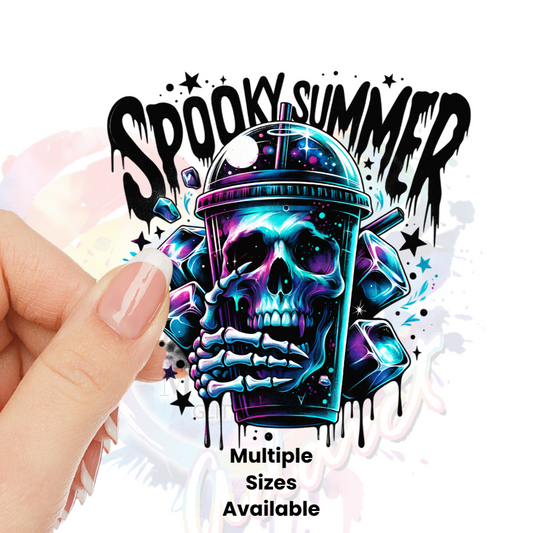 Spooky Summer UV DTF Decal