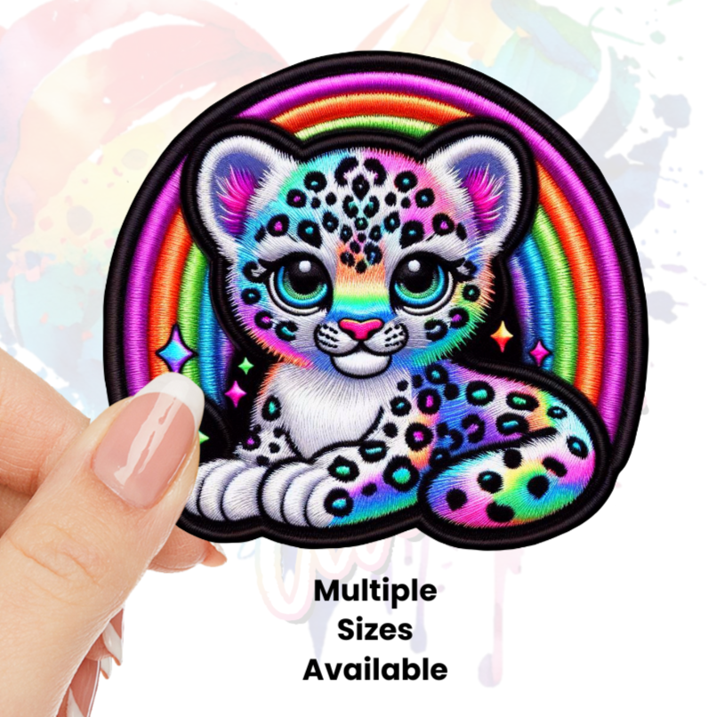 Baby Leopard UV DTF Decal