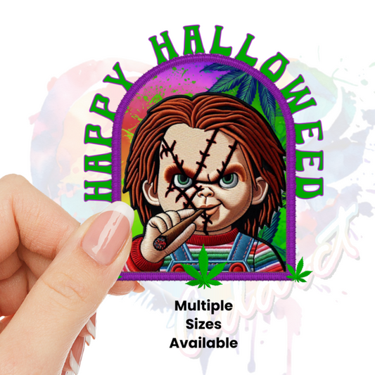 Happy HalloWeed C UV DTF Decal