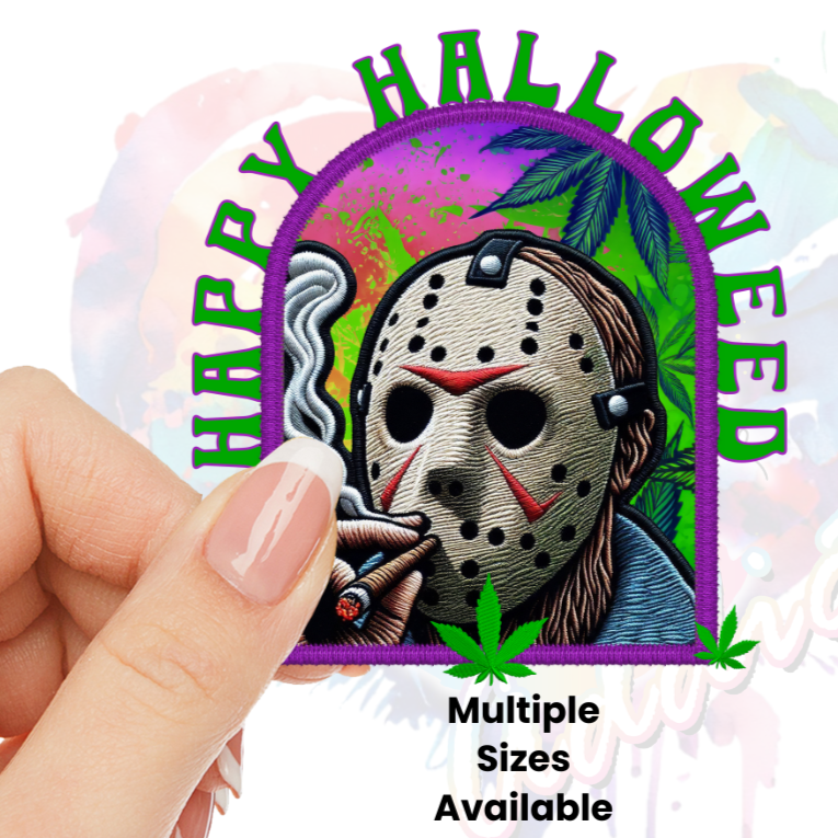 Happy HalloWeed J UV DTF Decal