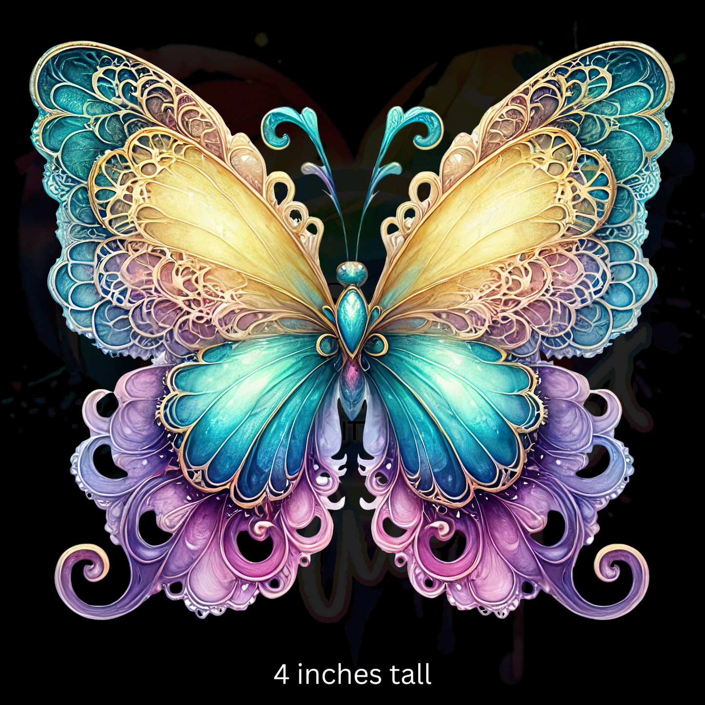 Dreamy Butterfly 1 UV DTF Decal