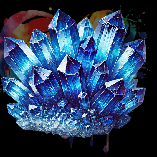 Crystals 2 UV DTF Decal