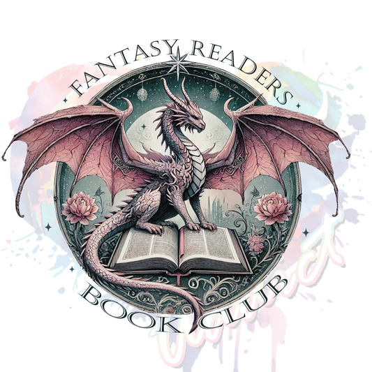 Fantasy Readers Book Club UV DTF Decal (3 INCHES)