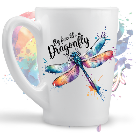 Fly Free Like a Dragonfly  UV DTF Decal