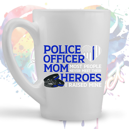 Police officer Mom  UV DTF Decal