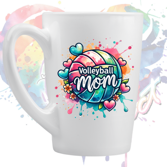 Volleyball Mom UV DTF Decal