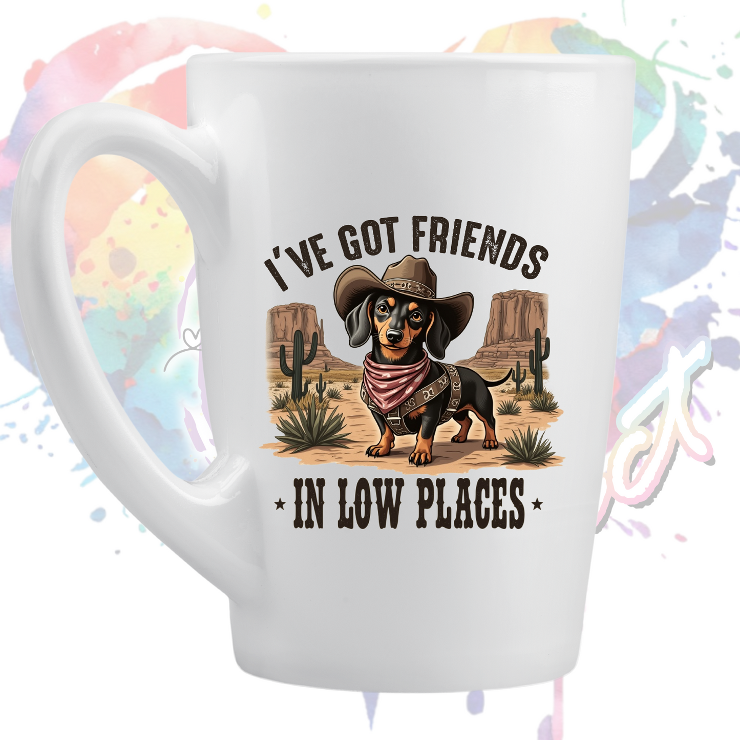 I've got friends in low places  UV DTF Decal