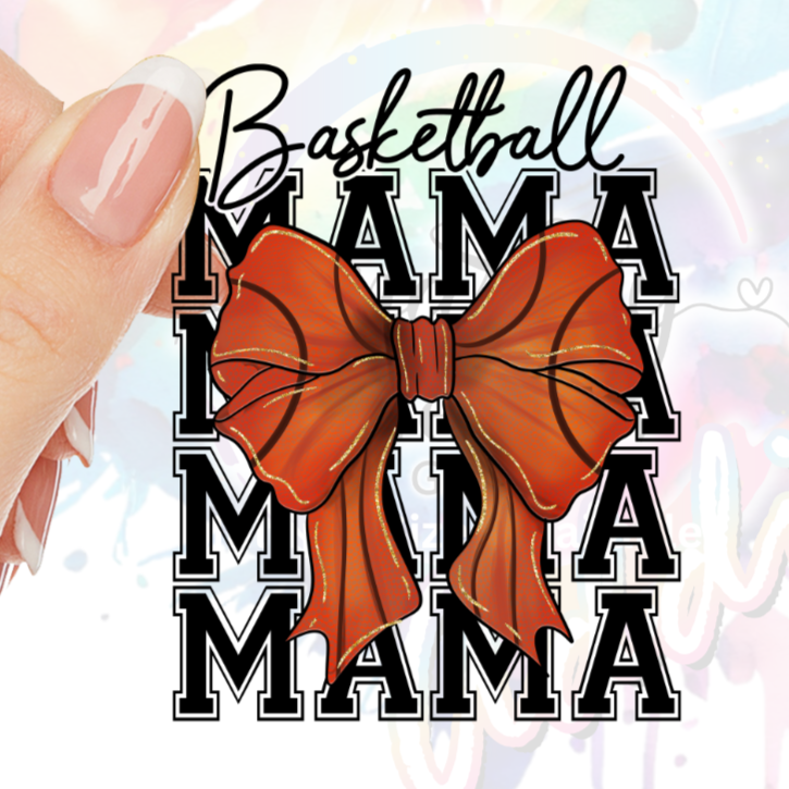 Basketball Mama UV DTF Decal