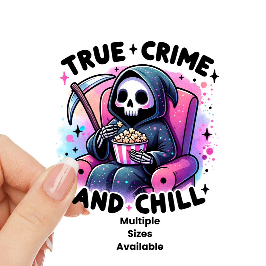 True Crime UV DTF Decal