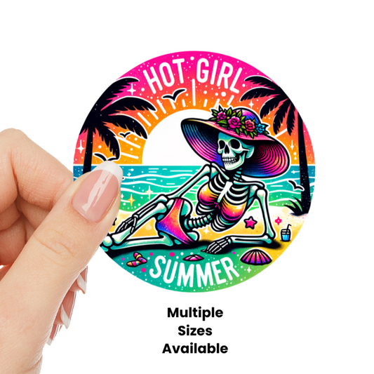 Hot Girl Summer UV DTF Decal