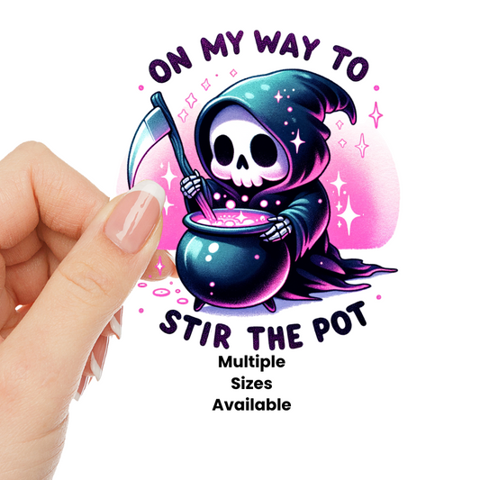 Stir the Pot UV DTF Decal