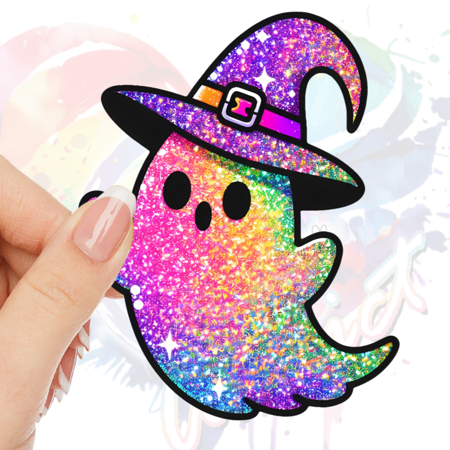 Witch Ghost UV DTF Decal