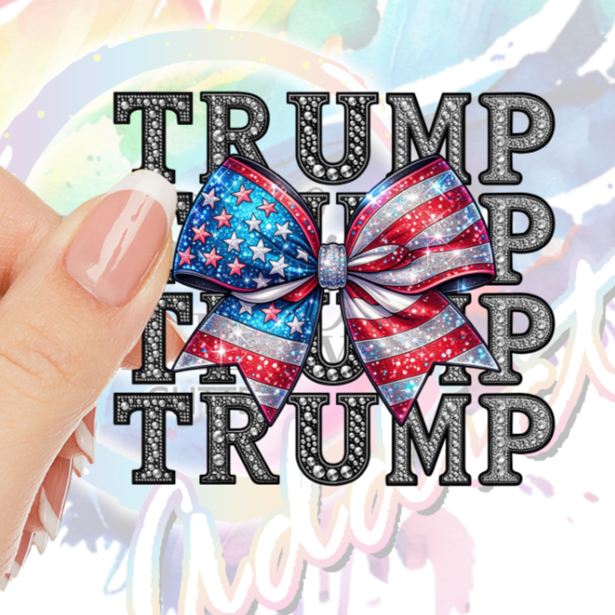 Trump girl UV DTF Decal