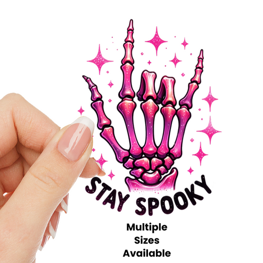 Stay Spooky UV DTF Decal