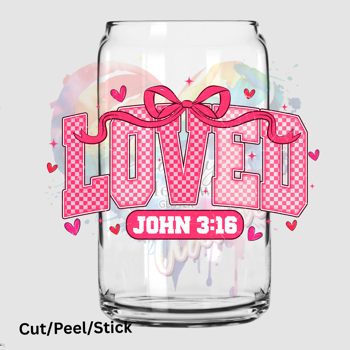 Valentine UV DTF Decal 10