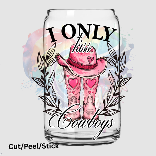 Cowboys Valentine UV DTF Decal