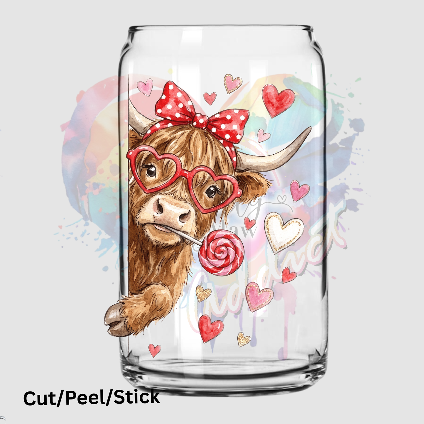 Valentine UV DTF DecaL 2