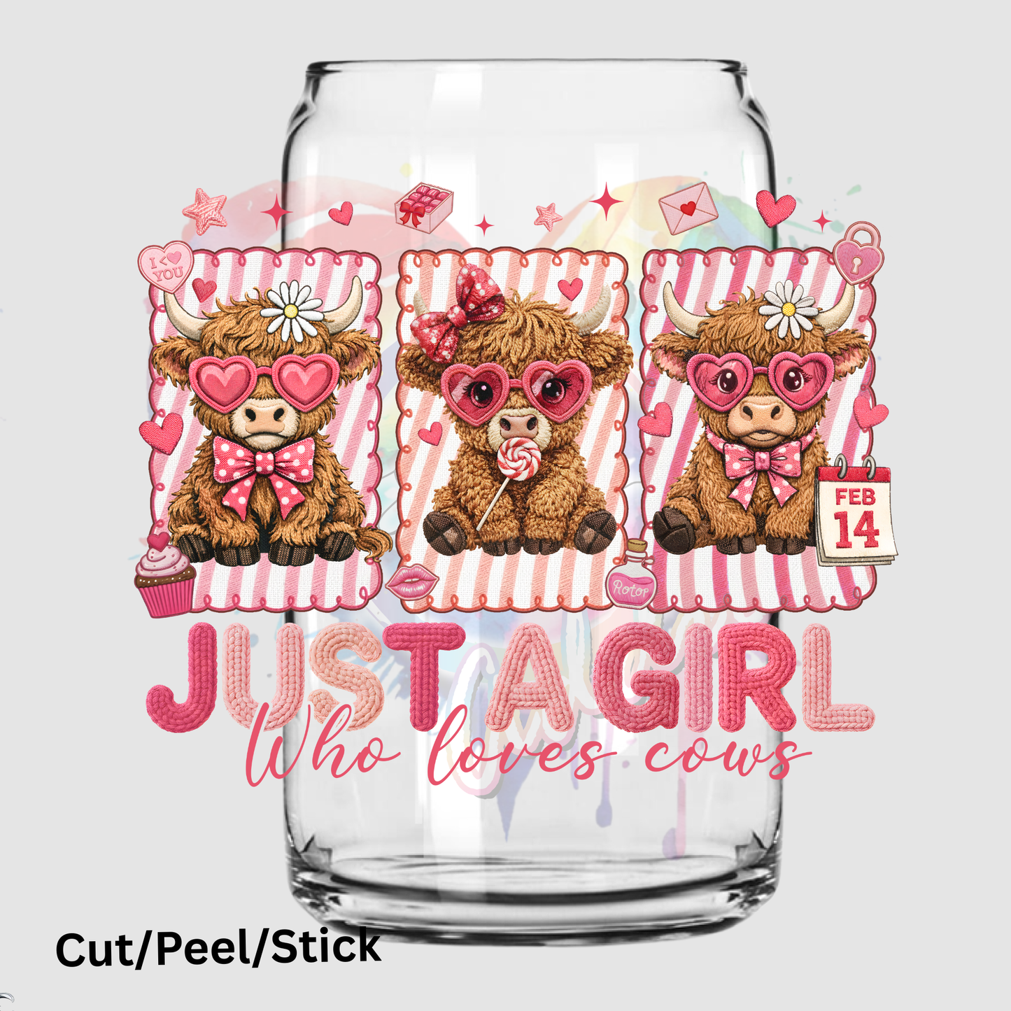 Valentine UV DTF Decal 43