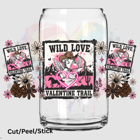 Wild Love 16 oz UV DTF Wrap