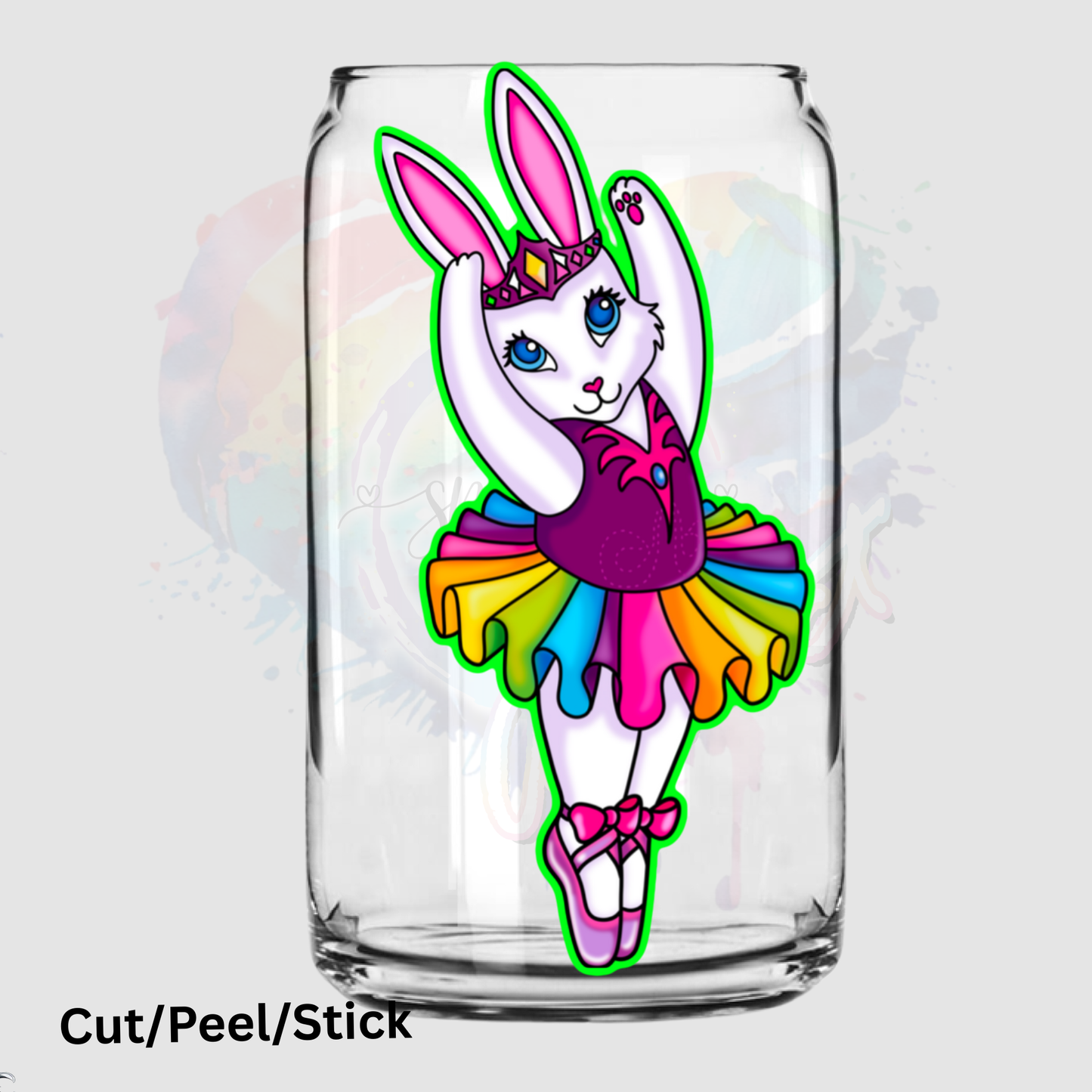 LF Vintage Bunny UV DTF Decal