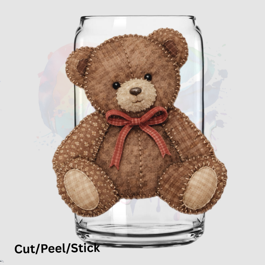Stitch Bear UV DTF Decal