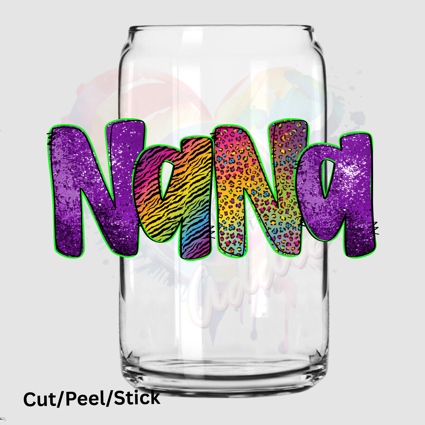 nana frank UV DTF Decal
