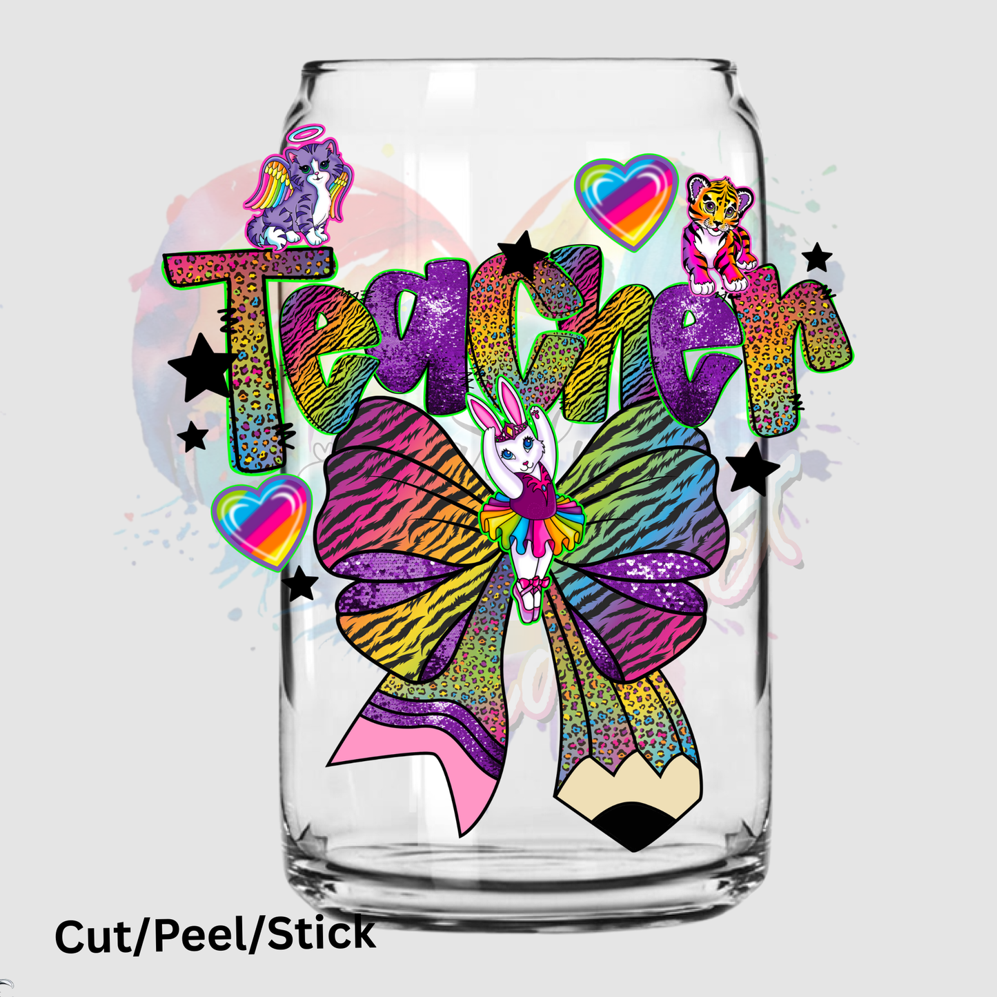 LF Teacher UV DTF Decal