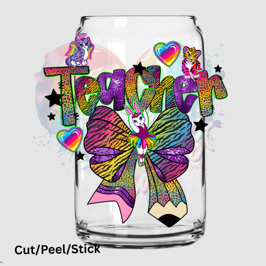 LF Teacher UV DTF Decal