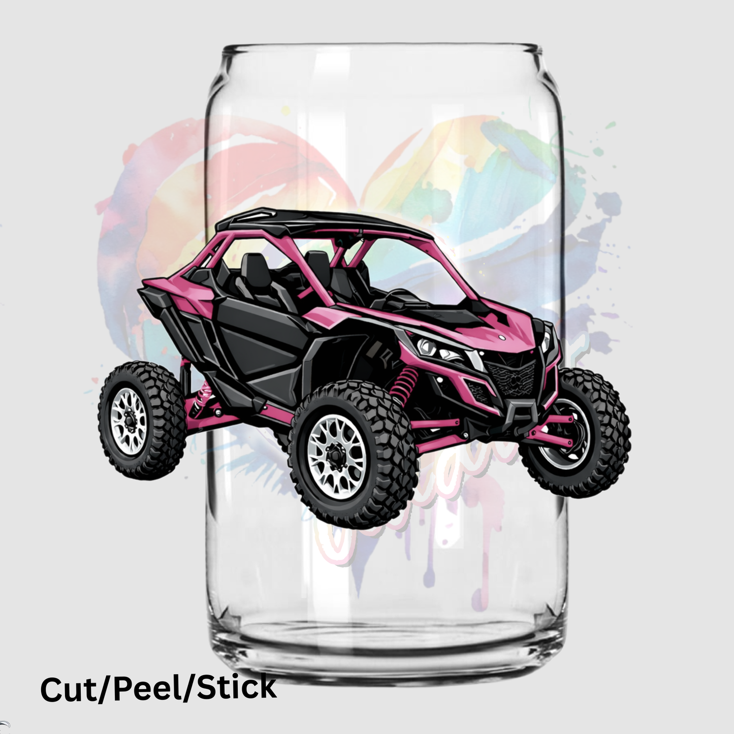 SXS UV DTF Decal