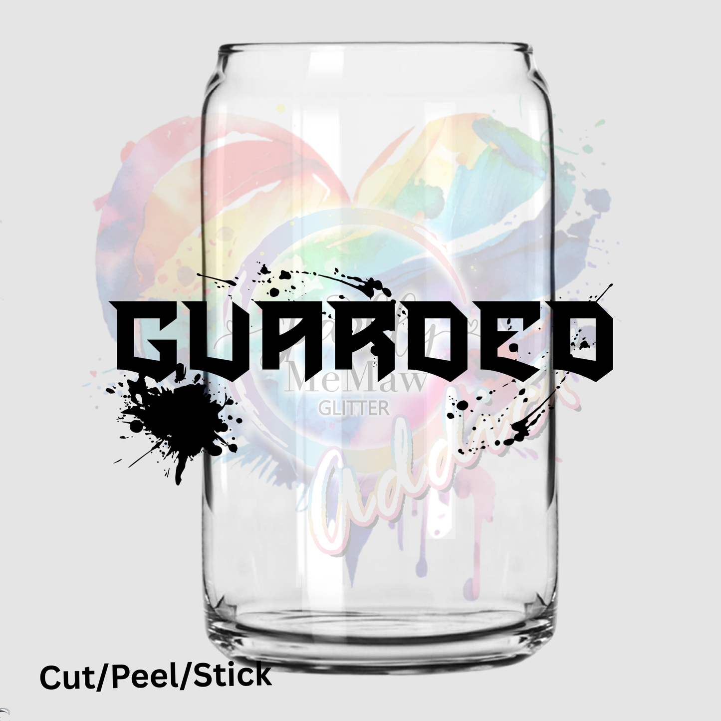 Guarded 2 UV DTF Decal