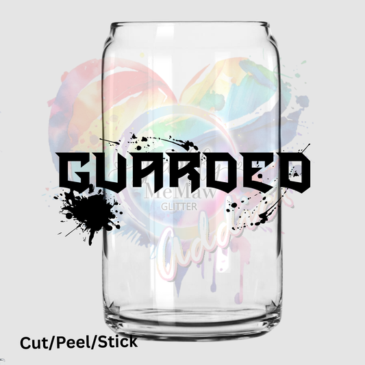 Guarded 2 UV DTF Decal
