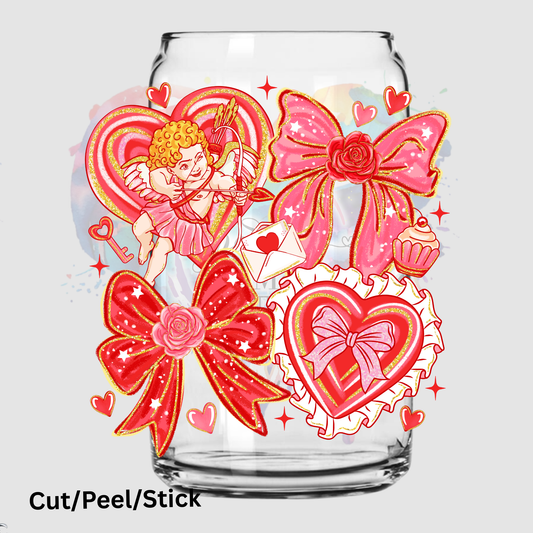 Valentine Cupid Coquette UV DTF Decal