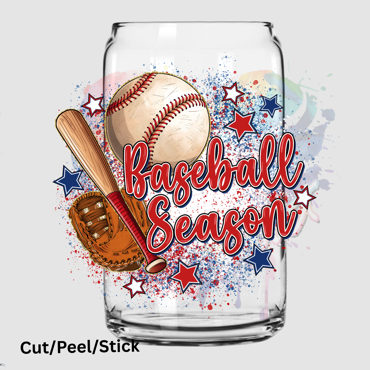 Baseball Season UV DTF DECAL