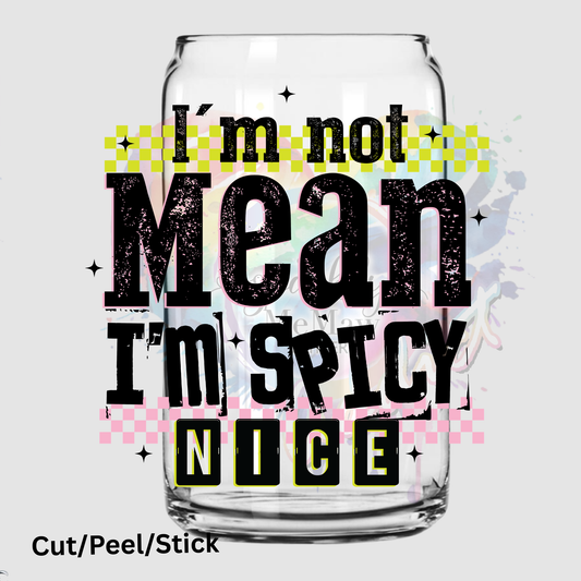 _Spicy Nice  UV DTF DECAL