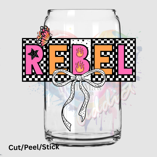 Rebel 2 UV DTF Decal