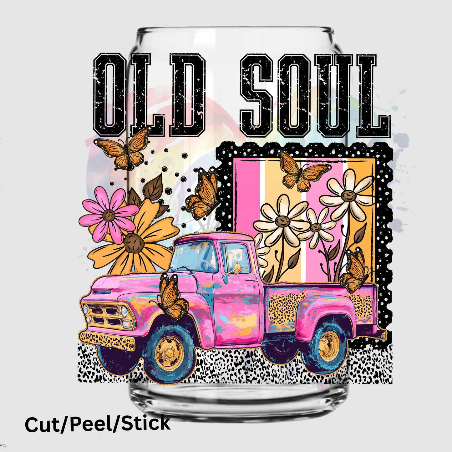 Old soul UV DTF Decal